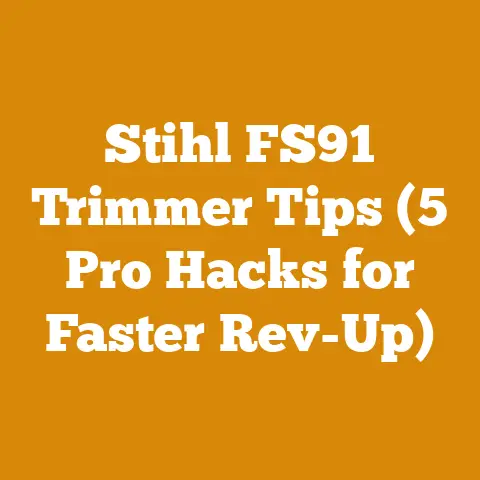 Stihl FS91 Trimmer Tips (5 Pro Hacks for Faster Rev-Up)