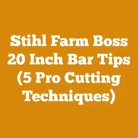 Stihl Farm Boss 20 Inch Bar Tips (5 Pro Cutting Techniques)
