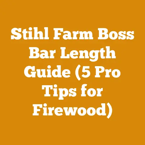 Stihl Farm Boss Bar Length Guide (5 Pro Tips for Firewood)