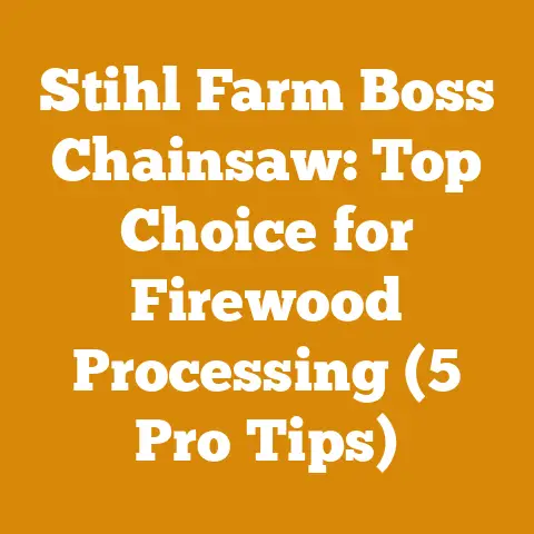 Stihl Farm Boss Chainsaw: Top Choice for Firewood Processing (5 Pro Tips)