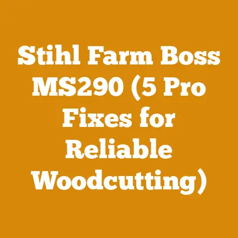 Stihl Farm Boss MS290 (5 Pro Fixes for Reliable Woodcutting)