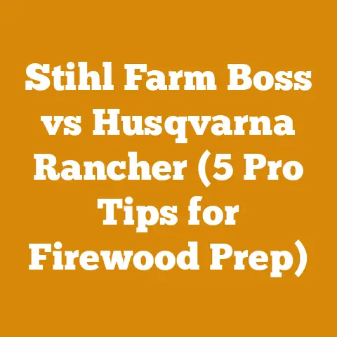 Stihl Farm Boss vs Husqvarna Rancher (5 Pro Tips for Firewood Prep)