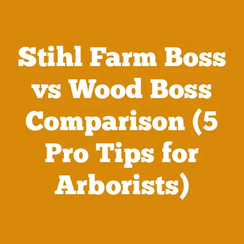 Stihl Farm Boss vs Wood Boss Comparison (5 Pro Tips for Arborists)
