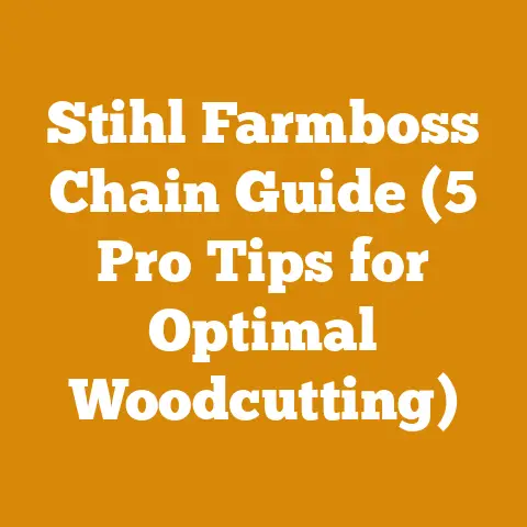 Stihl Farmboss Chain Guide (5 Pro Tips for Optimal Woodcutting)