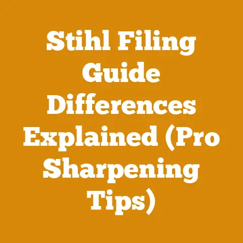 Stihl Filing Guide Differences Explained (Pro Sharpening Tips)