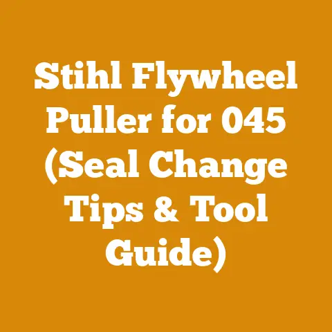 Stihl Flywheel Puller for 045 (Seal Change Tips & Tool Guide)