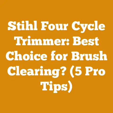 Stihl Four Cycle Trimmer: Best Choice for Brush Clearing? (5 Pro Tips)