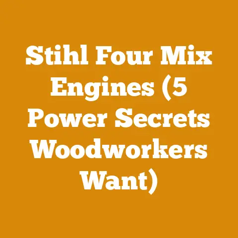 Stihl Four Mix Engines (5 Power Secrets Woodworkers Want)