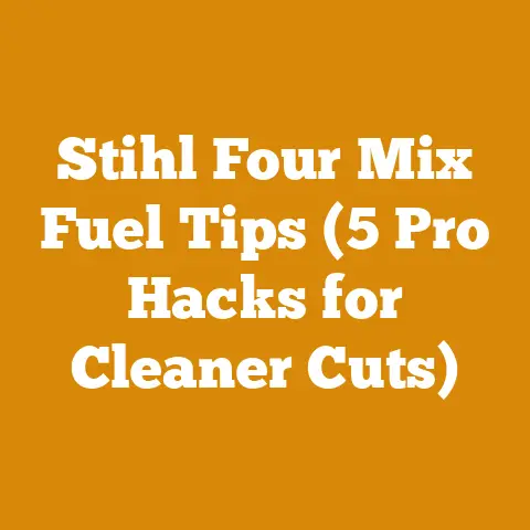 Stihl Four Mix Fuel Tips (5 Pro Hacks for Cleaner Cuts)