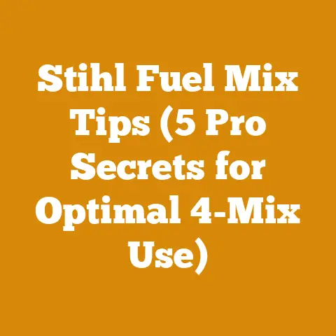 Stihl Fuel Mix Tips (5 Pro Secrets for Optimal 4-Mix Use)