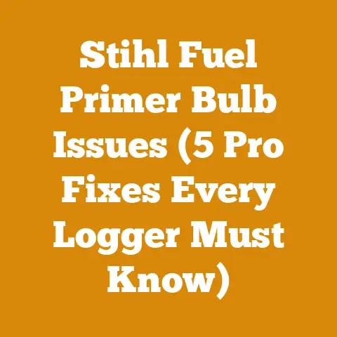 Stihl Fuel Primer Bulb Issues (5 Pro Fixes Every Logger Must Know)
