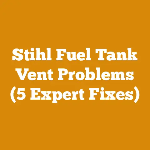 Stihl Fuel Tank Vent Problems (5 Expert Fixes)