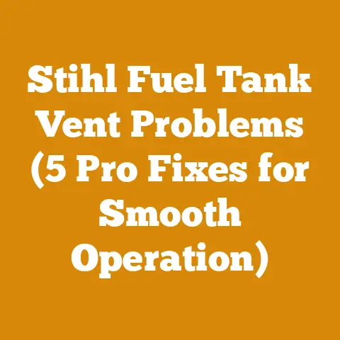 Stihl Fuel Tank Vent Problems (5 Pro Fixes for Smooth Operation)