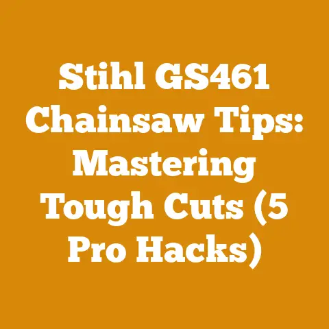 Stihl GS461 Chainsaw Tips: Mastering Tough Cuts (5 Pro Hacks)