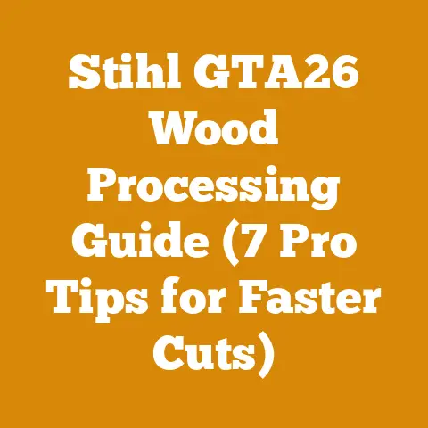 Stihl GTA26 Wood Processing Guide (7 Pro Tips for Faster Cuts)