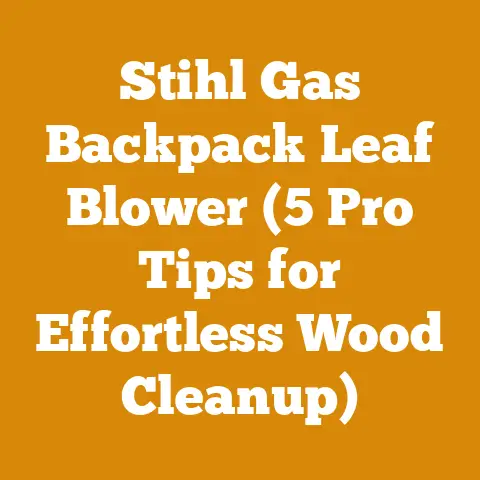 Stihl Gas Backpack Leaf Blower (5 Pro Tips for Effortless Wood Cleanup)
