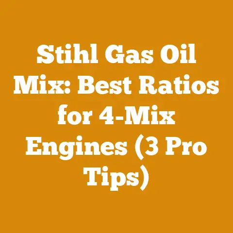 Stihl Gas Oil Mix: Best Ratios for 4-Mix Engines (3 Pro Tips)
