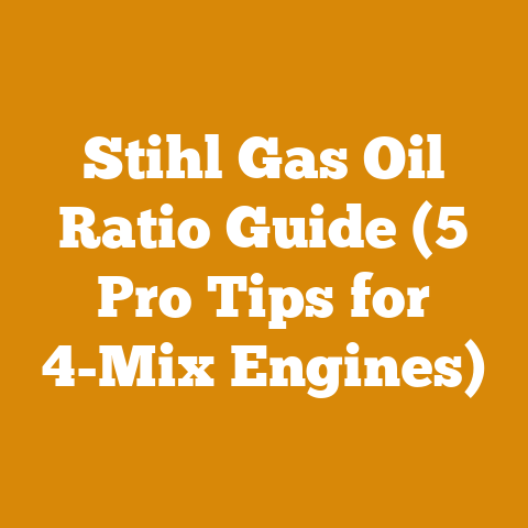 Stihl Gas Oil Ratio Guide (5 Pro Tips for 4-Mix Engines)