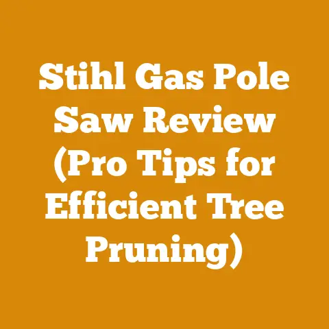 Stihl Gas Pole Saw Review (Pro Tips for Efficient Tree Pruning)