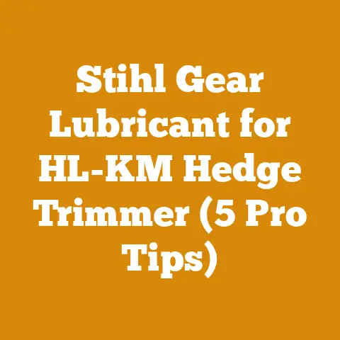 Stihl Gear Lubricant for HL-KM Hedge Trimmer (5 Pro Tips)