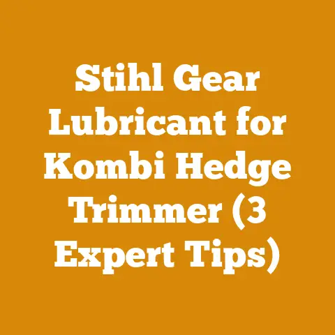 Stihl Gear Lubricant for Kombi Hedge Trimmer (3 Expert Tips)