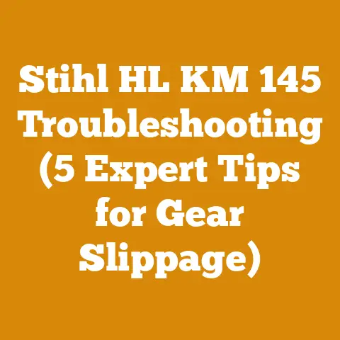 Stihl HL KM 145 Troubleshooting (5 Expert Tips for Gear Slippage)