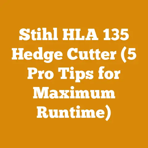 Stihl HLA 135 Hedge Cutter (5 Pro Tips for Maximum Runtime)