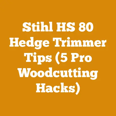 Stihl HS 80 Hedge Trimmer Tips (5 Pro Woodcutting Hacks)