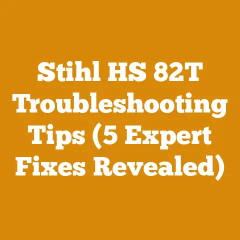 Stihl HS 82T Troubleshooting Tips (5 Expert Fixes Revealed)