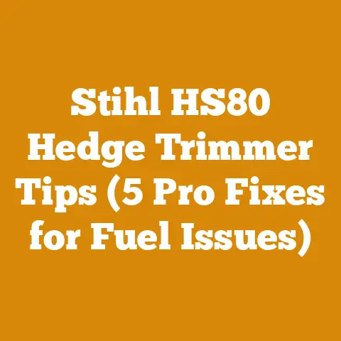 Stihl HS80 Hedge Trimmer Tips (5 Pro Fixes for Fuel Issues)