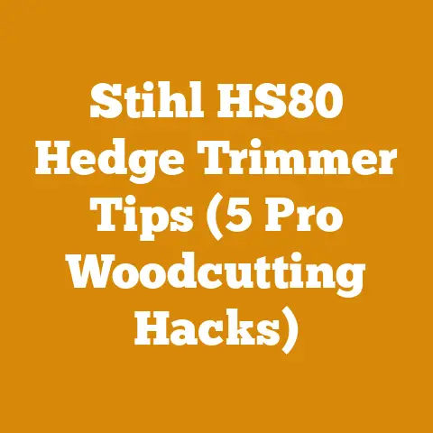Stihl HS80 Hedge Trimmer Tips (5 Pro Woodcutting Hacks)