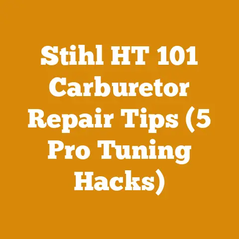 Stihl HT 101 Carburetor Repair Tips (5 Pro Tuning Hacks)