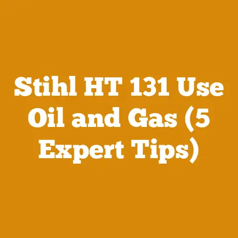 Stihl HT 131 Use Oil and Gas (5 Expert Tips)