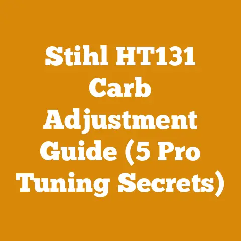 Stihl HT131 Carb Adjustment Guide (5 Pro Tuning Secrets)