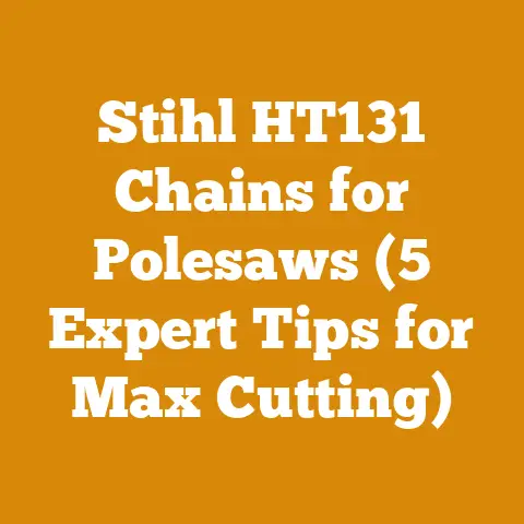 Stihl HT131 Chains for Polesaws (5 Expert Tips for Max Cutting)