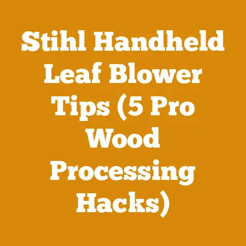 Stihl Handheld Leaf Blower Tips (5 Pro Wood Processing Hacks)