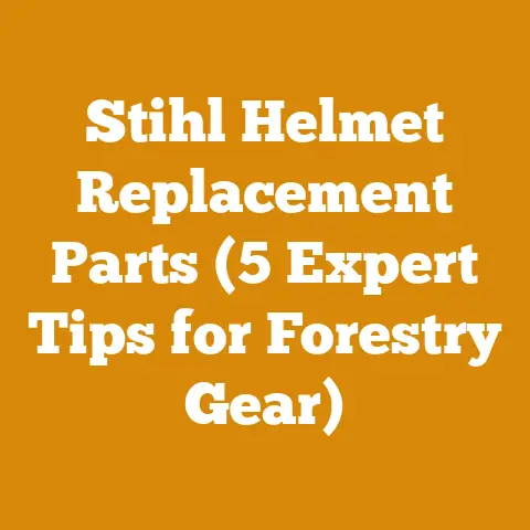 Stihl Helmet Replacement Parts (5 Expert Tips for Forestry Gear)
