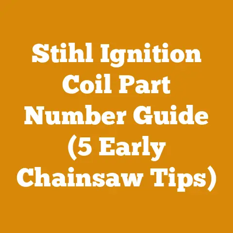 Stihl Ignition Coil Part Number Guide (5 Early Chainsaw Tips)