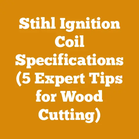 Stihl Ignition Coil Specifications (5 Expert Tips for Wood Cutting)