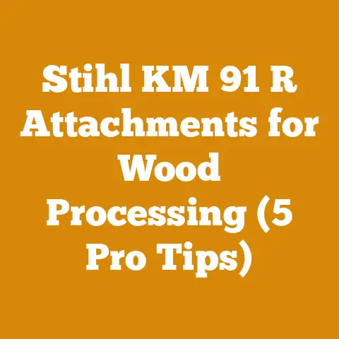 Stihl KM 91 R Attachments for Wood Processing (5 Pro Tips)