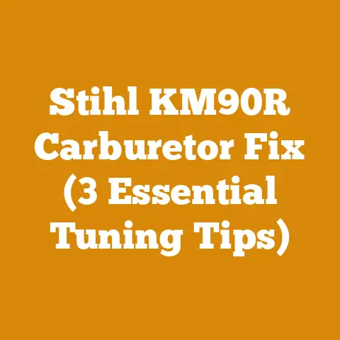 Stihl KM90R Carburetor Fix (3 Essential Tuning Tips)