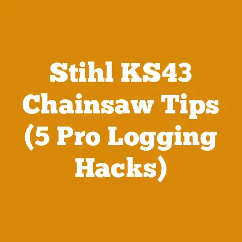 Stihl KS43 Chainsaw Tips (5 Pro Logging Hacks)