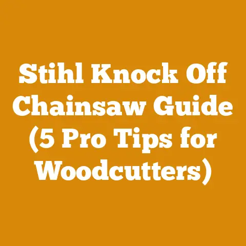 Stihl Knock Off Chainsaw Guide (5 Pro Tips for Woodcutters)
