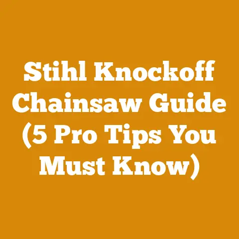 Stihl Knockoff Chainsaw Guide (5 Pro Tips You Must Know)