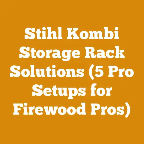 Stihl Kombi Storage Rack Solutions (5 Pro Setups for Firewood Pros)