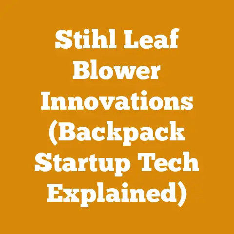 Stihl Leaf Blower Innovations (Backpack Startup Tech Explained)