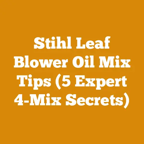 Stihl Leaf Blower Oil Mix Tips (5 Expert 4-Mix Secrets)