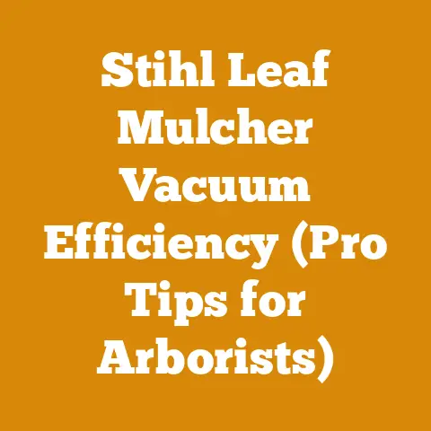 Stihl Leaf Mulcher Vacuum Efficiency (Pro Tips for Arborists)