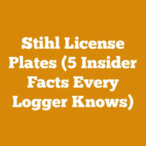 Stihl License Plates (5 Insider Facts Every Logger Knows)