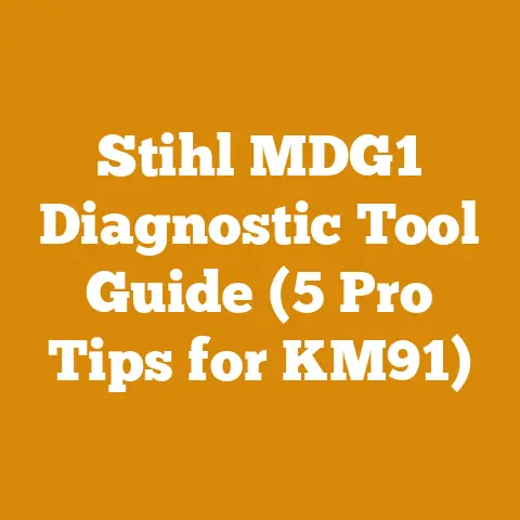 Stihl MDG1 Diagnostic Tool Guide (5 Pro Tips for KM91)